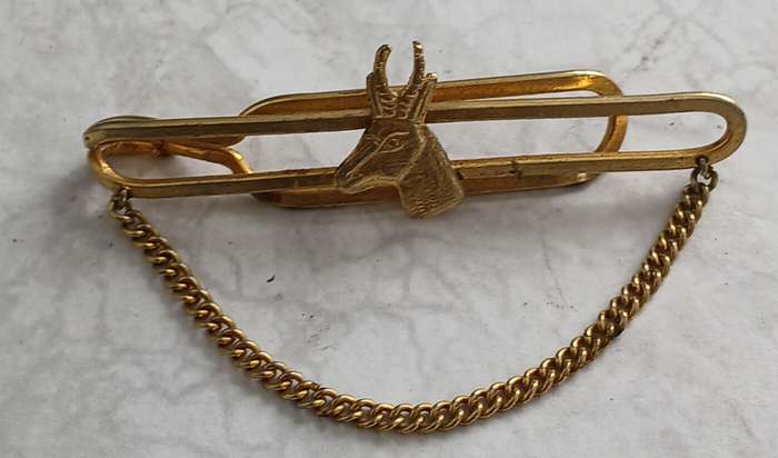 Springbok Neck Tie Clip