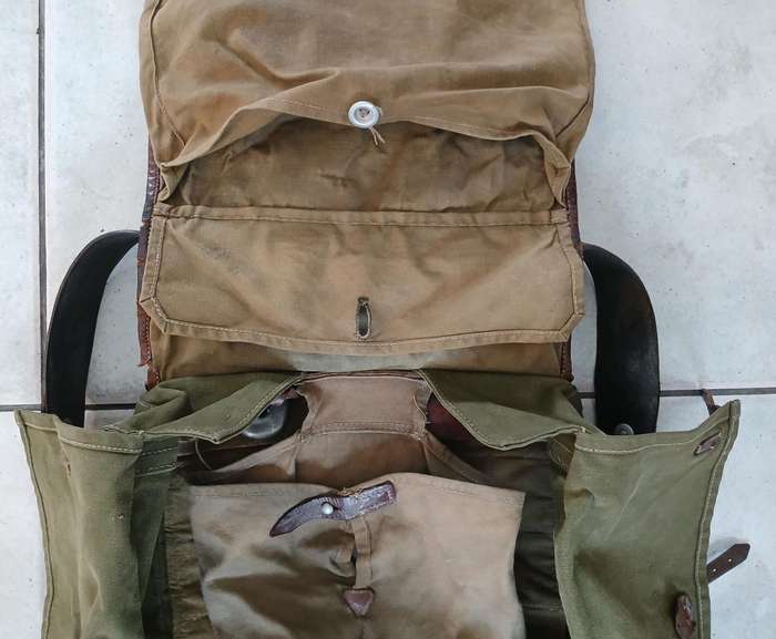 WW2 German Army Pony Fur Tornister/Backpack.