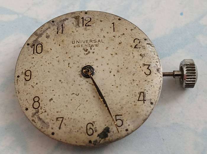 Universal Gents Wrist Watch Movement