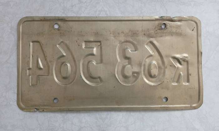 US Number Plate
