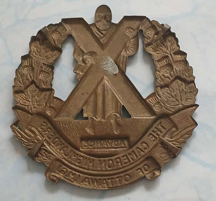 The Cameron Highlanders of Ottawa Badge