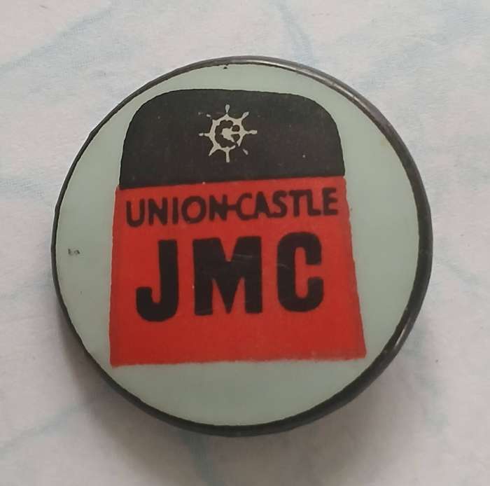 Union Castle JMC Lapel Badge