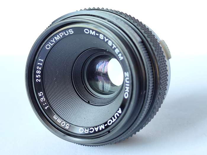 Olympus Zuiko 50mm f3.5 Macro and Varimagni Finder