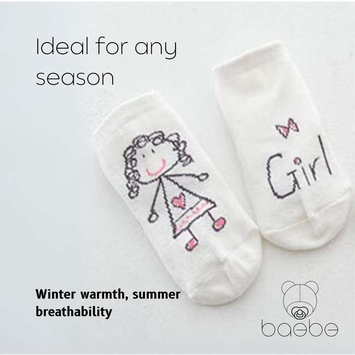 baebe - New-born Knit Socks