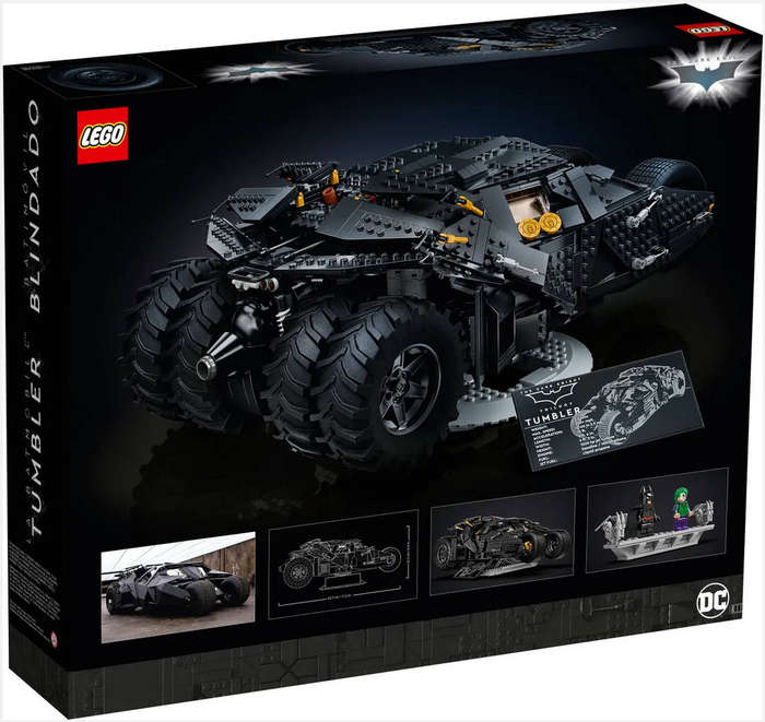 LEGO 76239 DC Batman Batmobile Tumbler (Discontinued by Manufacturer 2021) Collectors Grail