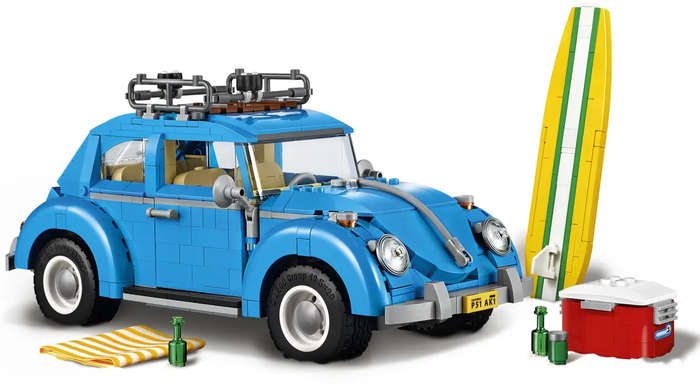 LEGO 10252 Creator Expert Volkswagen Beetle (Discontinued by Manufacturer 2016) Collectors Grail