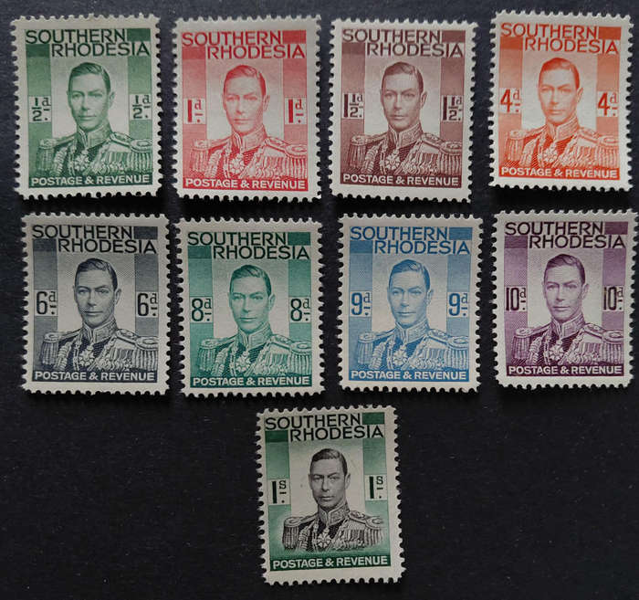 Rhodesian lot of  MNH/LMM sets