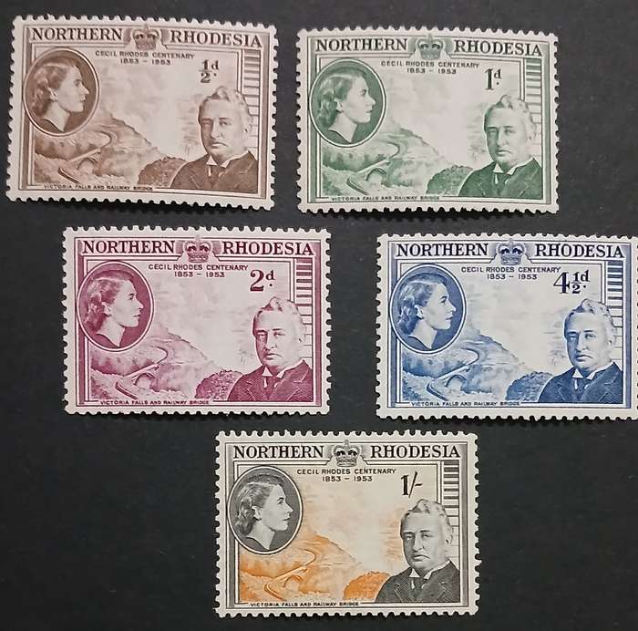 Northern Rhodesian Lot MNH