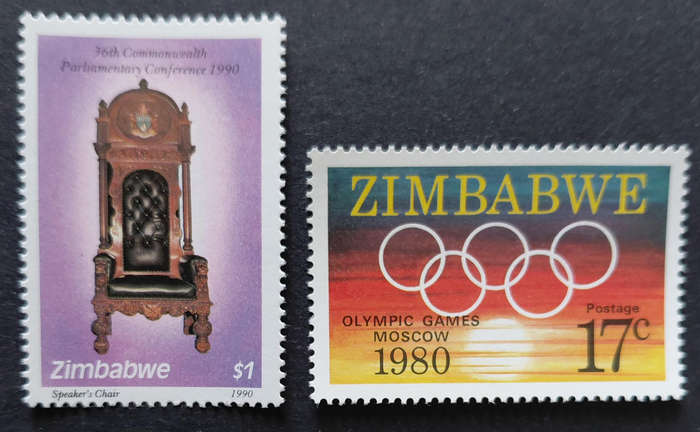 Zimbabwe lot of sets MNH