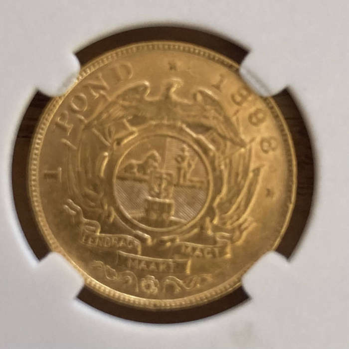 1898 - ZAR 1 POND