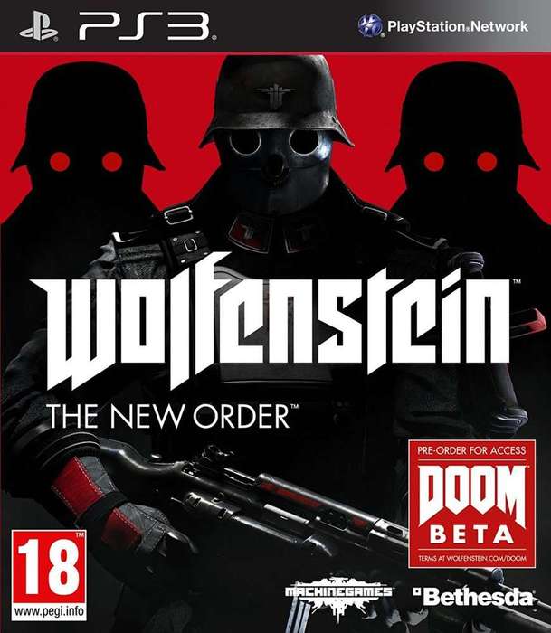 Ps3 Wolfenstein The New Order (no cover)