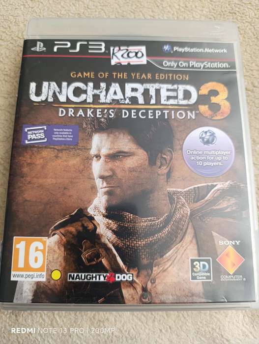 Ps3 Uncharted 3 Drake`s Deception Game of the year Edition
