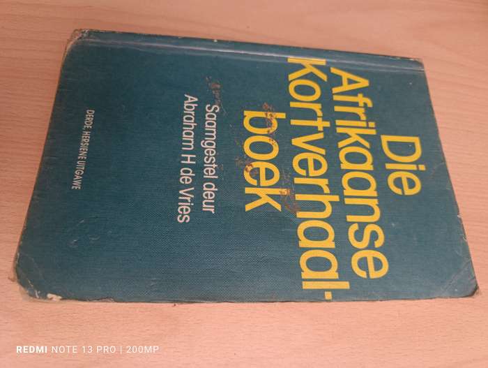 Die Afrikaanse Kort Verhaal Boek - Abraham H de Vries