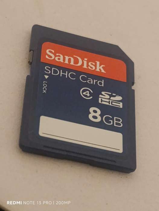 SanDisk 8GB SDHC