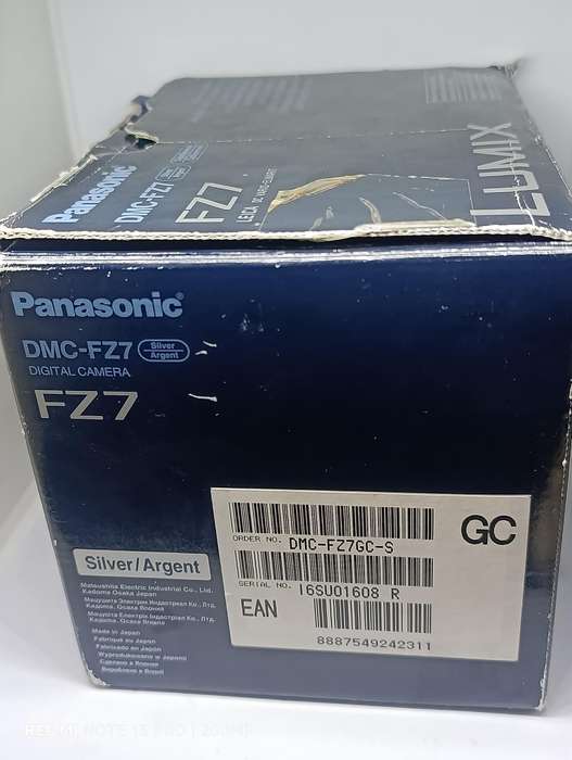 Panasonic Lumix DMC FZ7 - 6MP - 12x Zoom - Digital Camera
