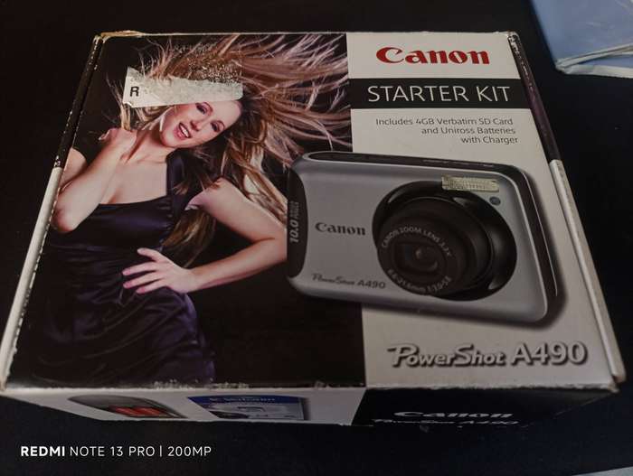 Canon Powershot A490 - 10.3MP - 3.3x Zoom - Digital Camera