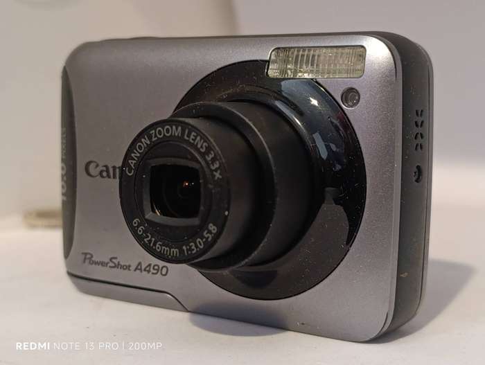 Canon Powershot A490 - 10.3MP - 3.3x Zoom - Digital Camera