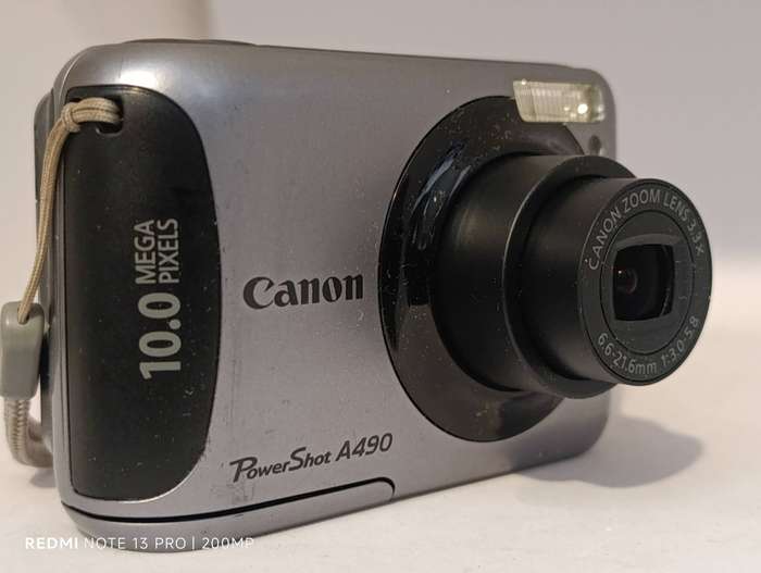Canon Powershot A490 - 10.3MP - 3.3x Zoom - Digital Camera
