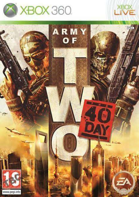 Xbox 360 Army of Two 40th Day -  Disc only