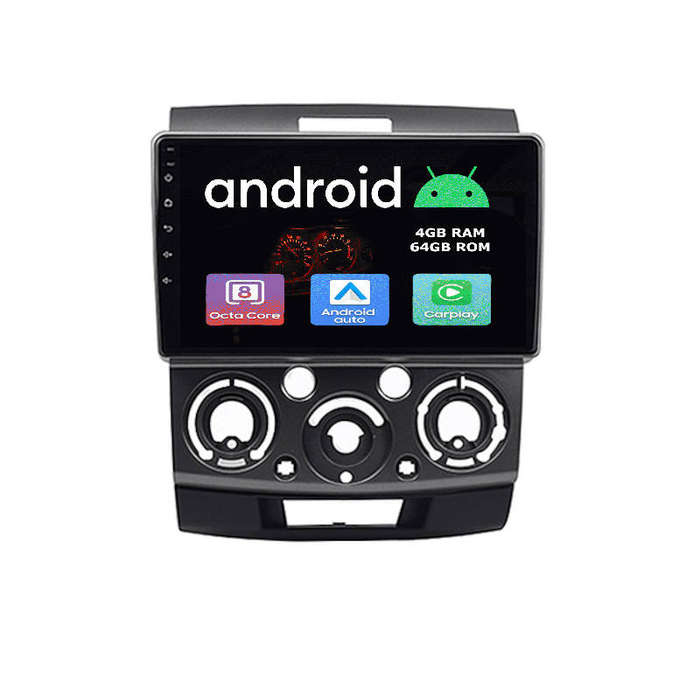Mazda BT-50 and Ford Ranger 2007-2011 Android Navigation Radio with Carplay