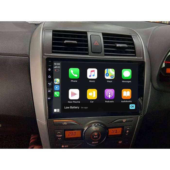 In Depth Customs Full Touch Android GPS Navigation Radio 9 inch compatible with Toyota Corolla (2007