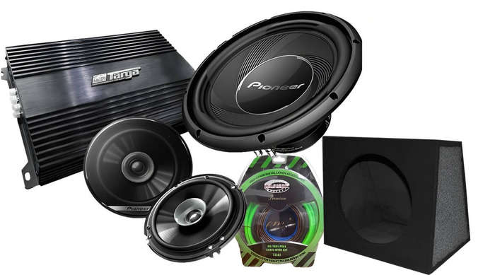 Complete Plug and Play Pioneer Car Sound Starter Pack