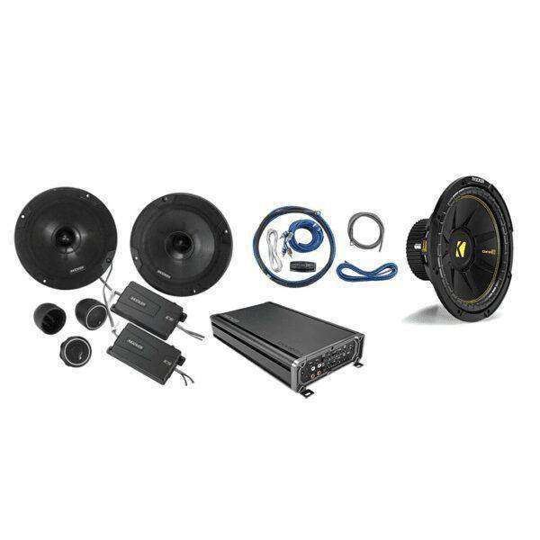 Complete Kicker 10 Inch Pro Car Sound Combo With Pro Car Wash Kit