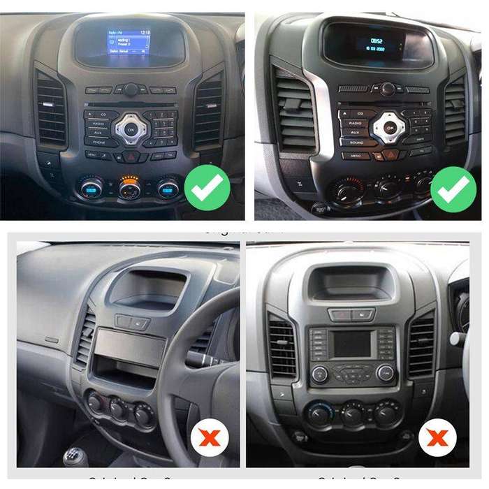 Ford Ranger T6 2011 to 2015 Pro Android Navigation Radio With Carplay