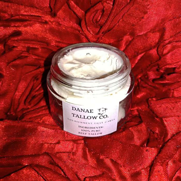 Danae Tallow Co's Purified & Rendered 50ml Whipped Wonder Beef Tallow Balm