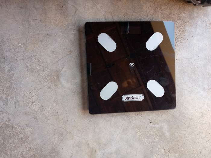 Andowl Wireless Rechargeable Smart Body Fat Scale