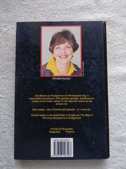 Huisgenoot Die beste van Wenresepte Annette Human