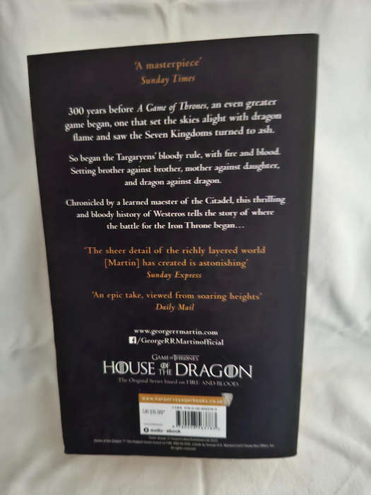 George R.R. Martin Fire and Blood