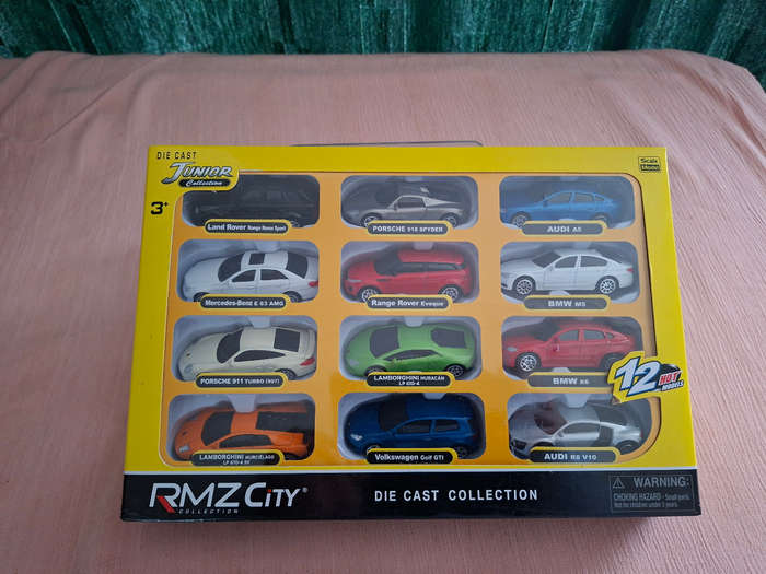RMZ City Die Cast Collection 12 Cars