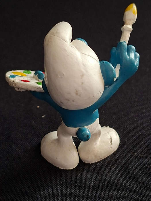 Smurf Painting