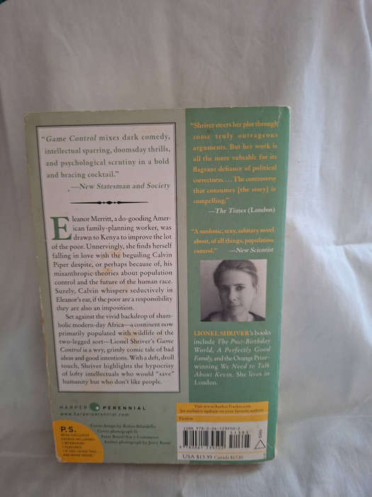 Lionel Shriver Game Control