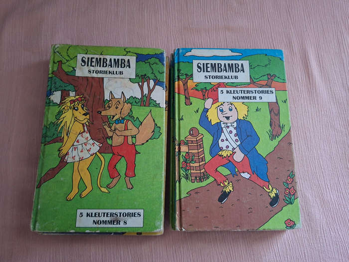 Siembamba Storieklub 5 Kleuterstories nommer 1, 2, 4, 6, 8, 9 & 10