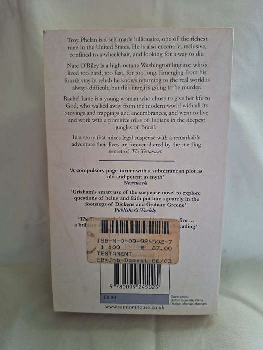 John Grisham The Testament