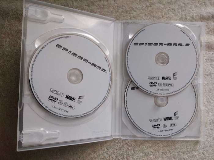 Spiderman Tiology dvd