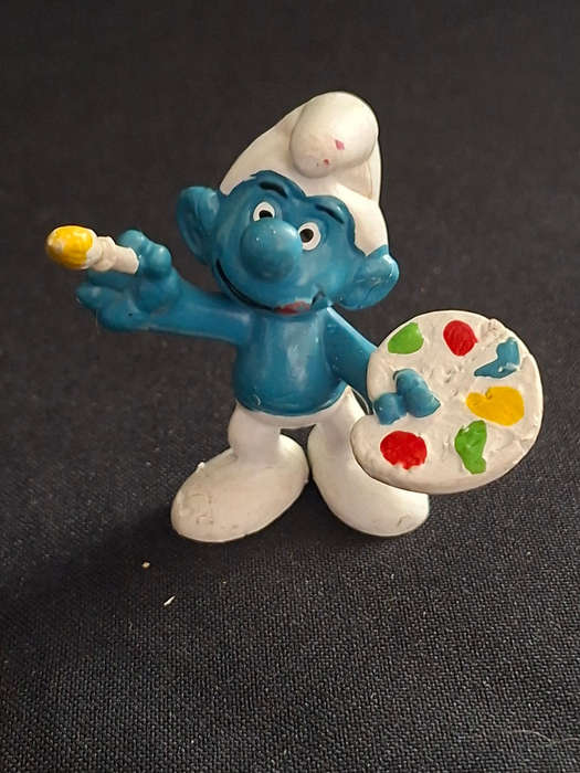 Smurf Painting