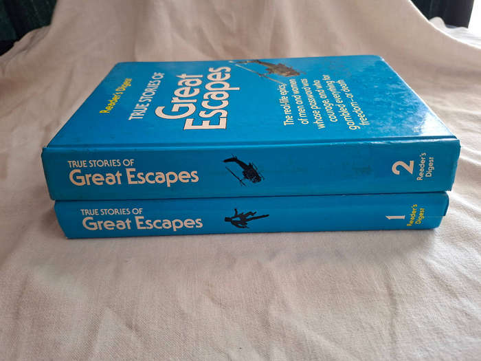 Reader's Digest True Stories of Great Escapes Volume 1 & 2