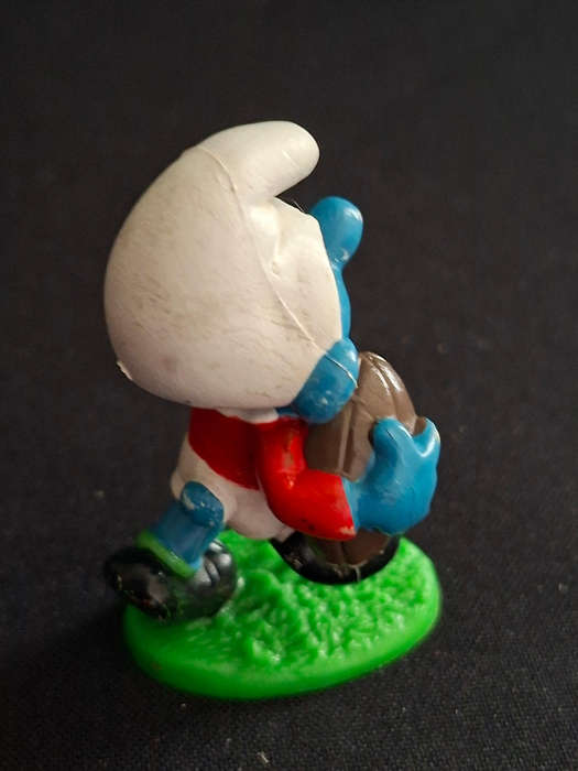 Vintage Smurf British Lions Rugby Smurf 1980