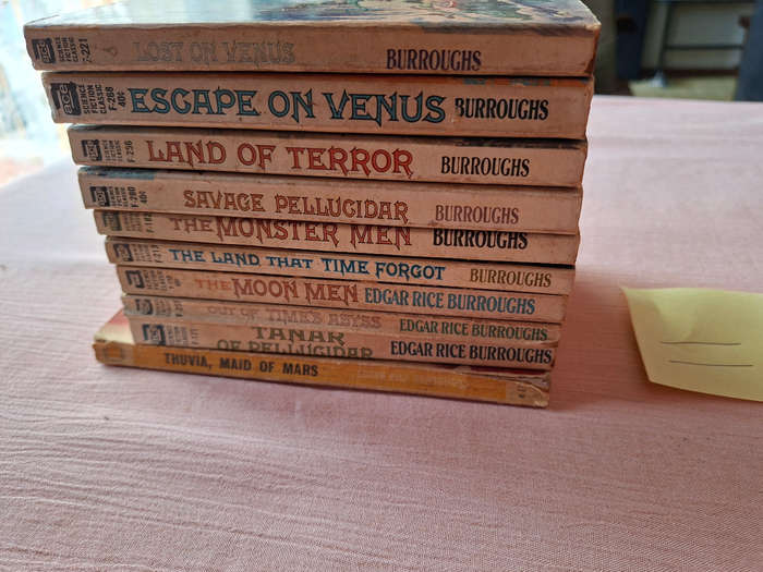 Edgar Rice Burroughs x 10
