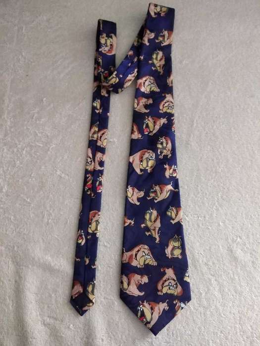 Men's Character Tie Spike the Bulldog