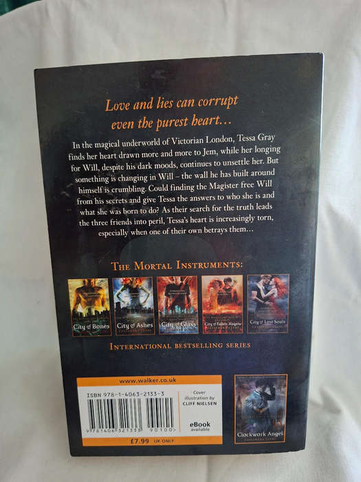 Cassandra Clare Clockwork Prince The Infernal Devices Book Two