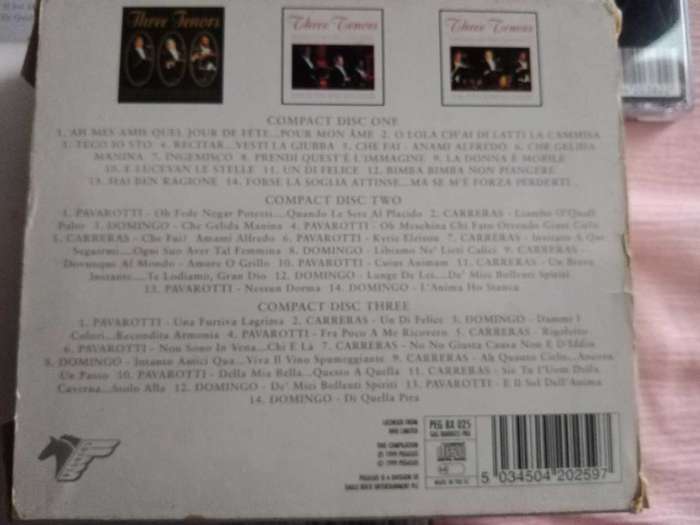 Three Tenors Box set