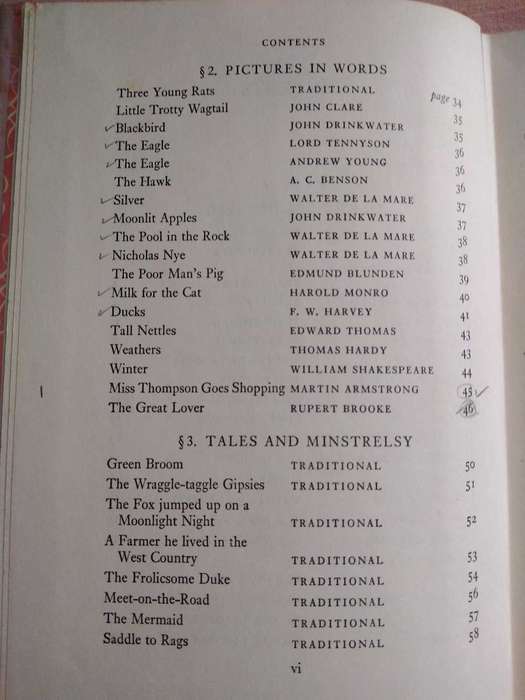 Poems for Pleasure An Anthology by A. F. Scott book 1 and 2