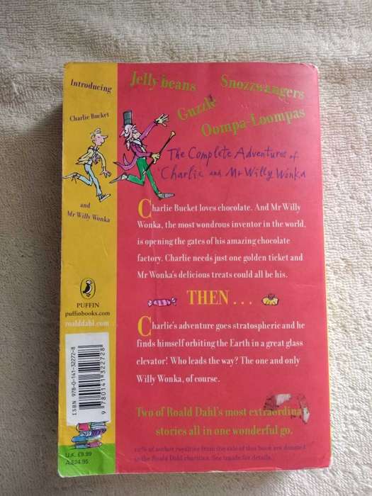 Roald Dahl The Complete adventures of Charlie and Mr Willy Wonka