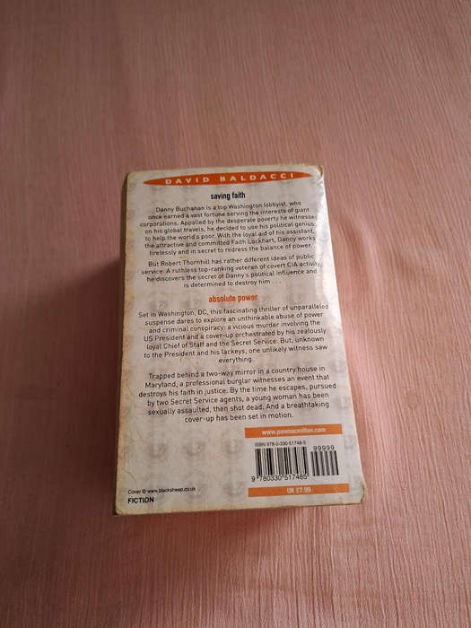 David Baldacci Omnibus Saving Faith and Absolute Power