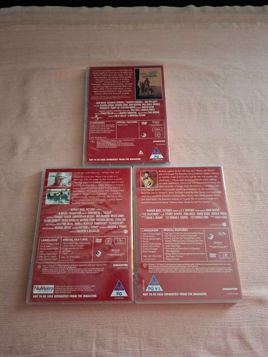 3 x The classic John Wayne collection