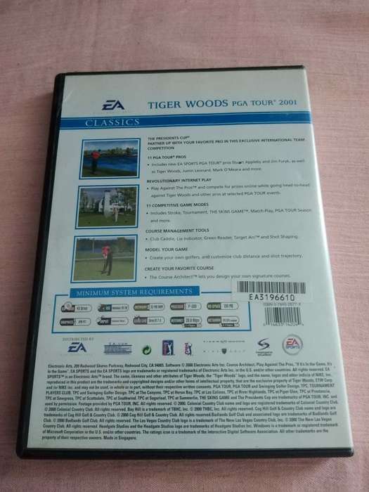 Tiger Woods PGA Tour 2001